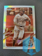2021 Topps Chrome Kris Bryant #40 Sepia Refractor Chicago Cubs
